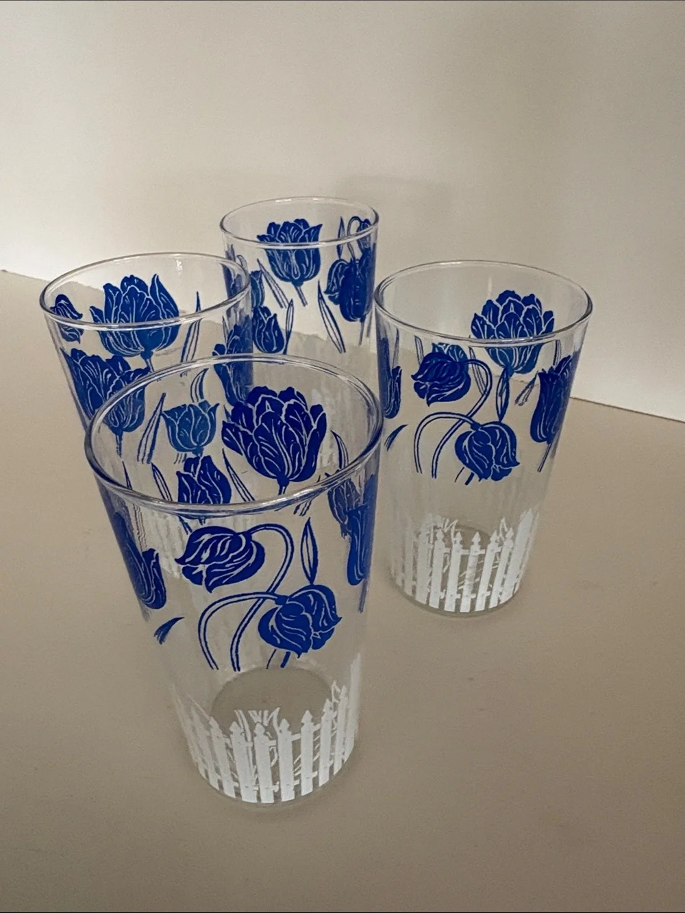 MCM KRAFT SWANKY SWIG JUICE GLASSES SET OF 4